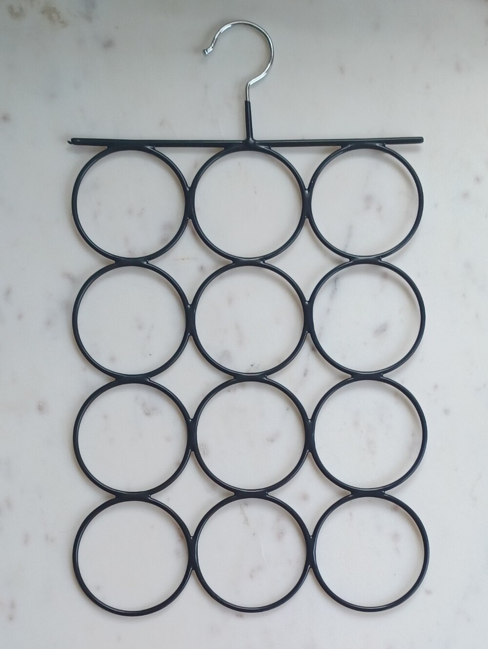 Scarf loop hanger, hanging accessories organizer, belt organizer